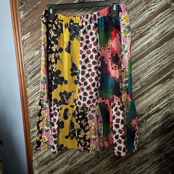 Maeve flounced patchwork skirt - Picture 7 of 7